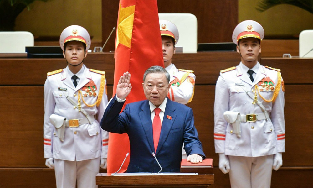 Vietnam names public security minister To Lam new president