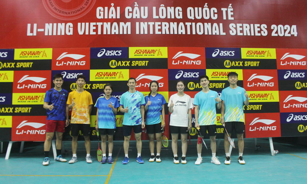  Giải Cầu lông quốc tế Li-Ning VietNam International Series 2024: Quy tụ nhiều cây vợt xuất sắc