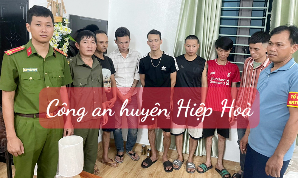 Hiệp Hòa: Bắt giữ nhiều đối tượng tổ chức sử dụng ma túy