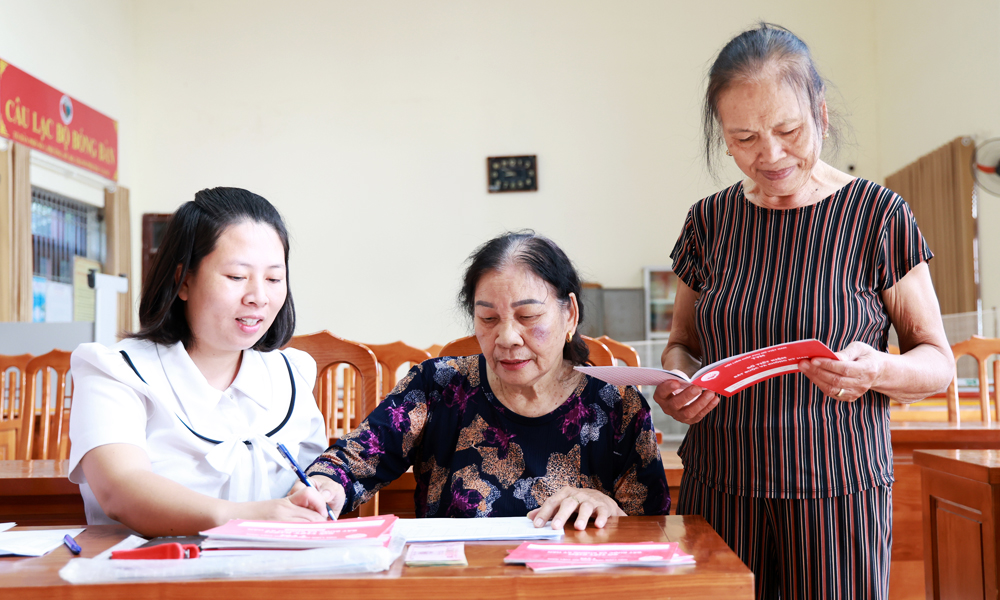  Tổ chức tài chính vi mô (TYM) Bắc Giang: Quan tâm đào tạo nghiệp vụ, nâng cao năng lực cán bộ cụm