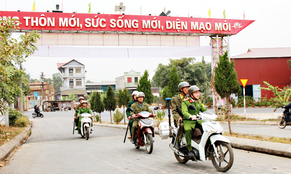  Lực lượng bảo vệ an ninh trật tự ở cơ sở: Góp sức cho làng, xã bình yên