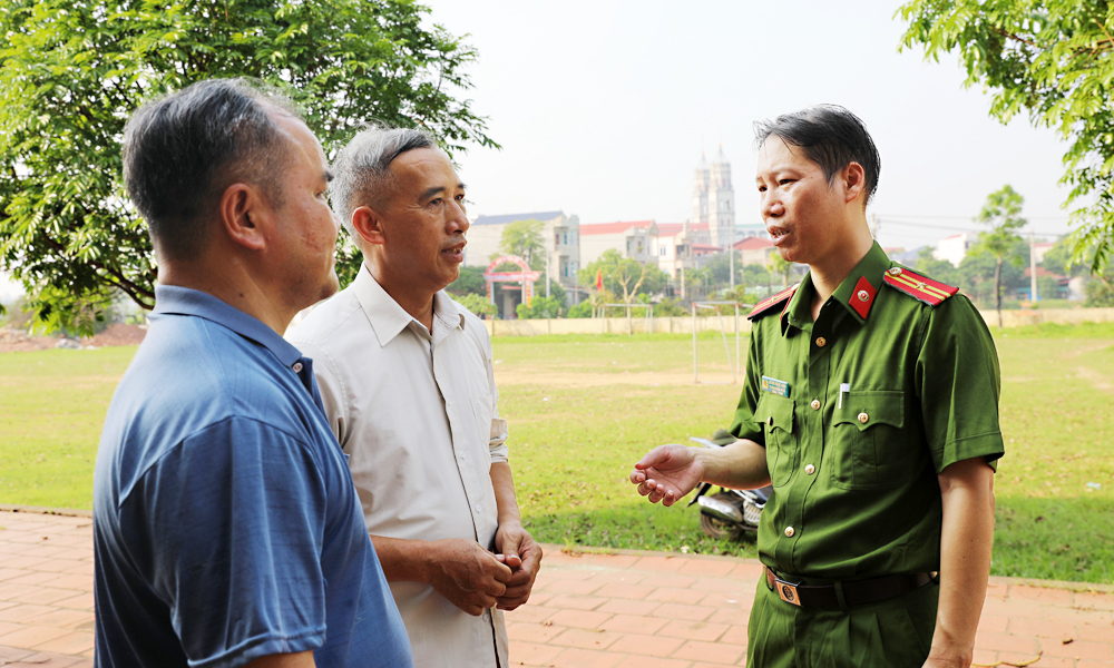  Bảo đảm an toàn địa bàn  sau sắp xếp đơn vị hành chính