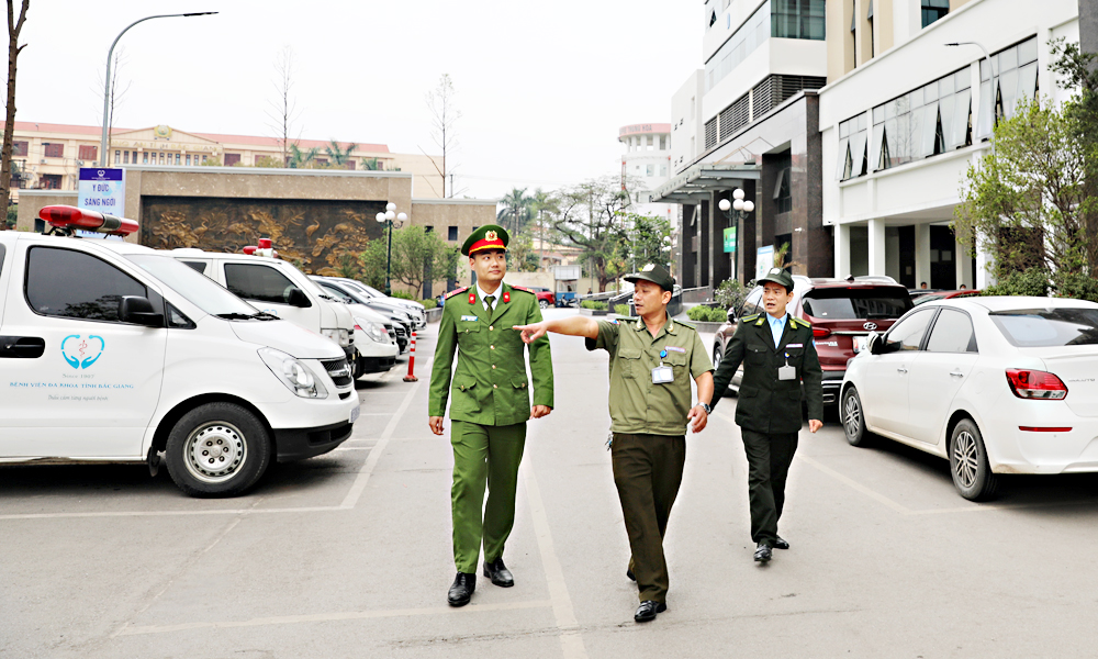  Bắc Giang: Bảo đảm an ninh trật tự tại bệnh viện