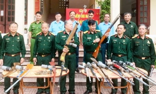 Thu hồi vũ khí, vật liệu nổ: Hội cựu chiến binh là nòng cốt