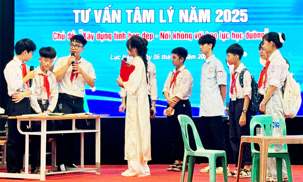  Xây dựng môi trường học đường an toàn