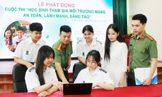 Giúp người dân phòng ngừa tội phạm trên không gian mạng 