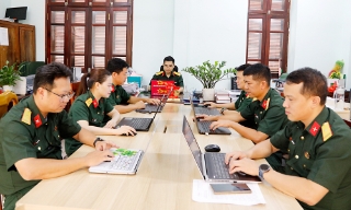 Lan tỏa tri thức, kỹ năng số trong cán bộ, chiến sĩ lực lượng vũ trang tỉnh