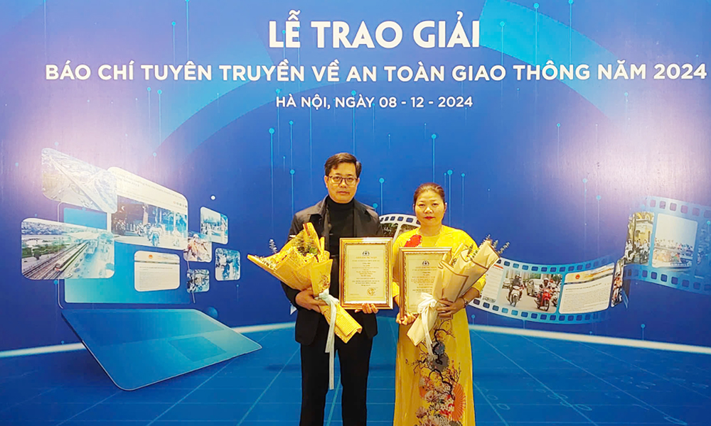   Báo Bắc Giang đoạt giải Khuyến khích Giải báo chí tuyên truyền về an toàn giao thông