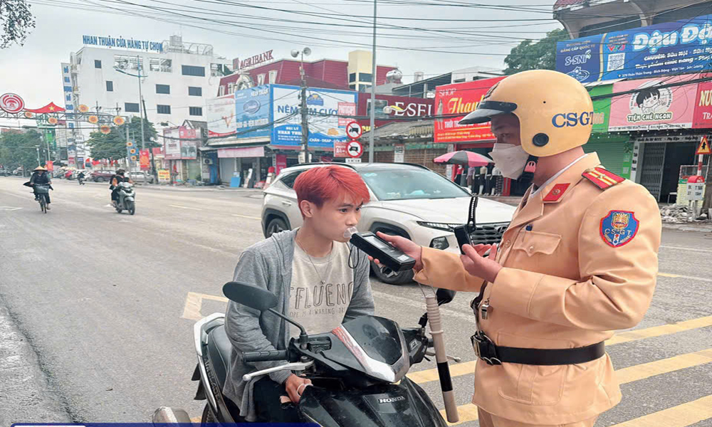  Bắc Giang: 10 ngày, xử phạt hơn 5 tỷ đồng vi phạm giao thông