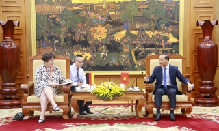 Phó Chủ tịch Thường trực UBND tỉnh Mai Sơn tiếp Đại sứ Cộng hòa Liên bang Đức tại Việt Nam