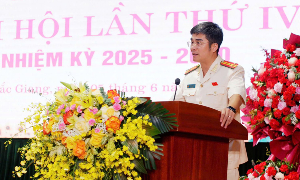  Đảng bộ Phòng Tham mưu, Công an tỉnh Bắc Giang tổ chức Đại hội lần thứ IV