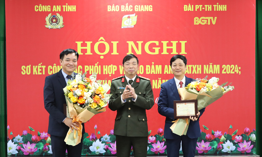  Tăng cường phối hợp giữa Công an tỉnh với Báo Bắc Giang, Đài Phát thanh và Truyền hình tỉnh 