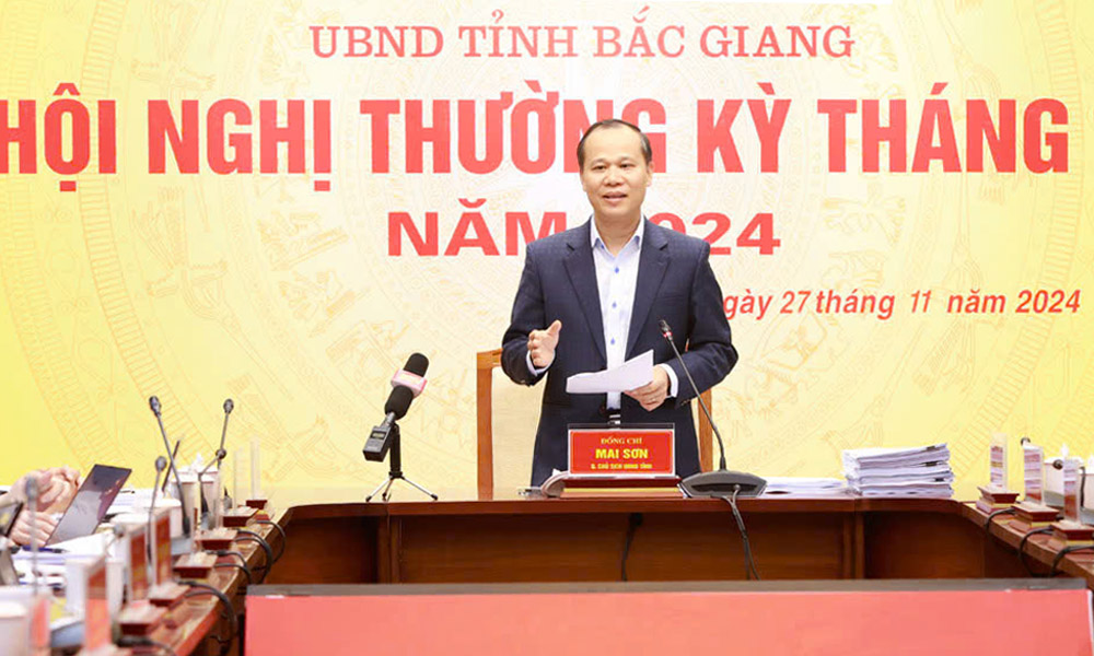  Bắc Giang: Triển khai đồng bộ các giải pháp, phấn đấu hoàn thành mức cao nhất các chỉ tiêu KT-XH