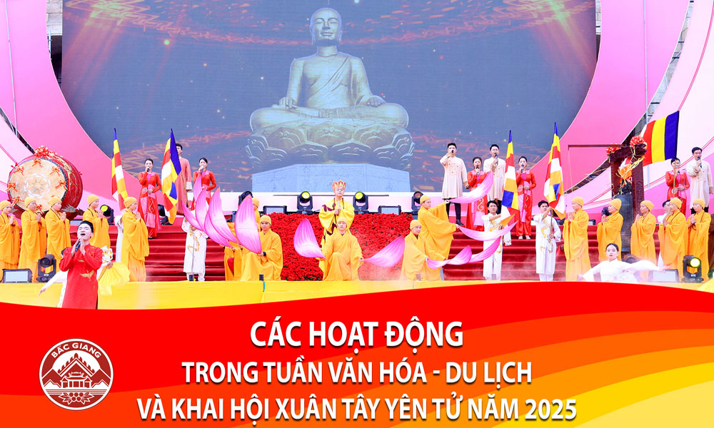  Các hoạt động trong Tuần Văn hóa - Du lịch và khai hội Xuân Tây Yên Tử năm 2025