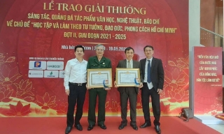 Bắc Giang giành 2 giải thưởng âm nhạc về chủ đề học tập và làm theo Bác