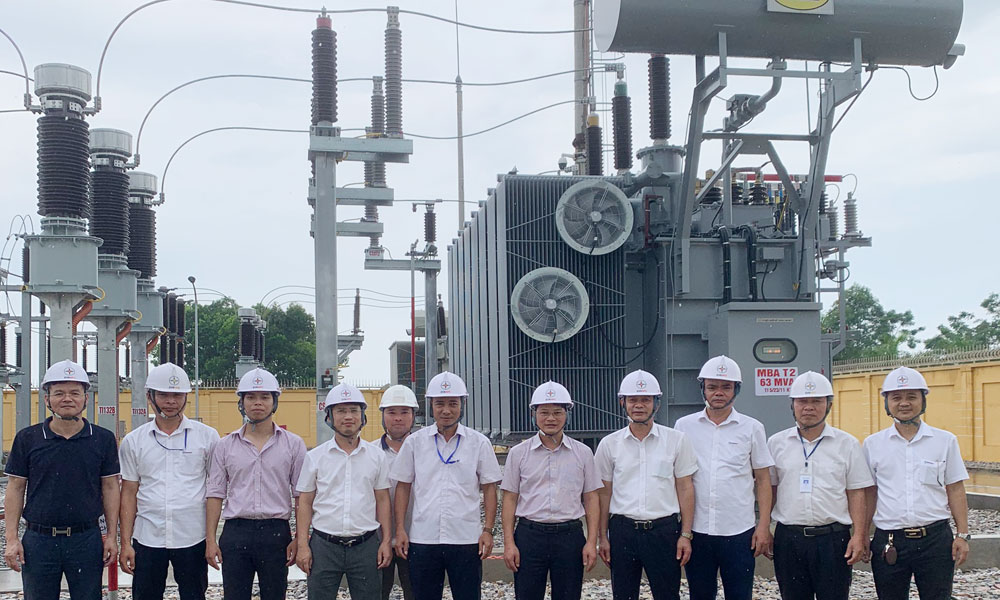 Bắc Giang: Đóng điện máy biến áp T2 thuộc Trạm biến áp 110 kV Việt Hàn