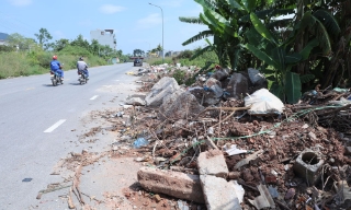 Bắc Giang: Rác, chất thải rắn đổ trái phép tại một số khu đô thị, khu dân cư mới