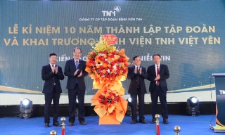 Kỷ niệm 10 năm thành lập Công ty cổ phần Tập đoàn Bệnh viện TNH và khai trương Bệnh viện TNH Việt Yên