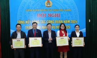 Công đoàn ngành Xây dựng Bắc Giang triển khai nhiệm vụ năm 2025