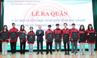 Bắc Giang: 120 em tham dự kỳ thi chọn học sinh giỏi quốc gia