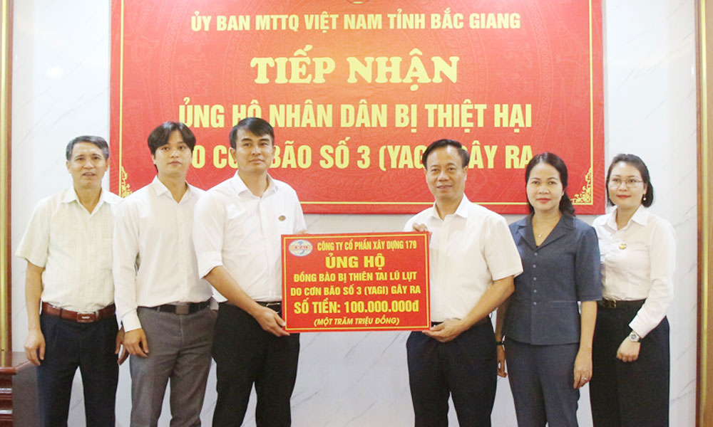  Bắc Giang phân bổ 95 tỷ đồng hỗ trợ đợt 3 cho các địa phương bị thiệt hại bởi bão số 3