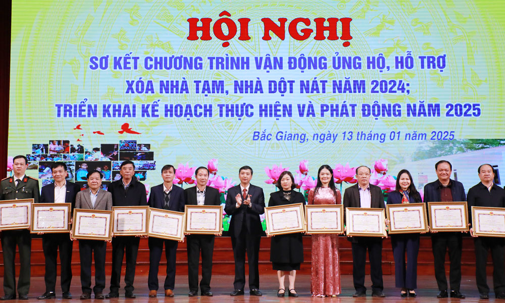  Bắc Giang: Huy động các nguồn lực, đẩy nhanh tiến độ xóa nhà tạm, nhà dột nát