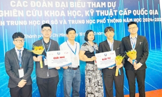 3 dự án của học sinh Bắc Giang đoạt giải tại cuộc thi nghiên cứu khoa học kỹ thuật cấp quốc gia