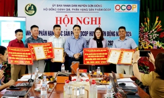 Sơn Động: Toàn huyện có 21 sản phẩm OCOP