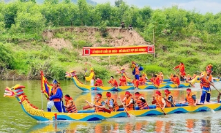 Sơn Động: Công bố lễ hội bơi chải An Châu là Di sản văn hóa phi vật thể quốc gia