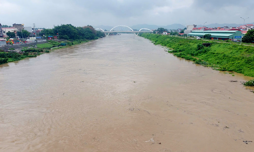  Bắc Giang: Phát lệnh báo động trên sông Thương, sông Cầu