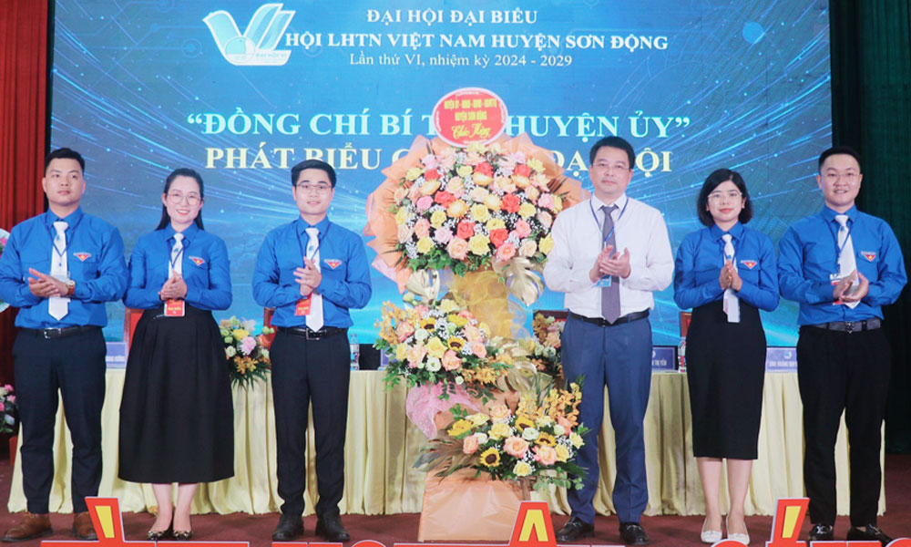 Đại hội đại biểu Hội LHTN Việt Nam huyện Sơn Động lần thứ VI, nhiệm kỳ 2024 -2029 