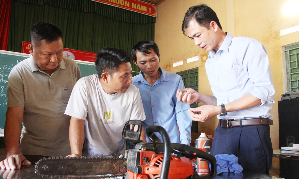 Lục Ngạn: Chú trọng kiểm tra, bảo đảm chất lượng đào tạo nghề khu vực đồng bào DTTS