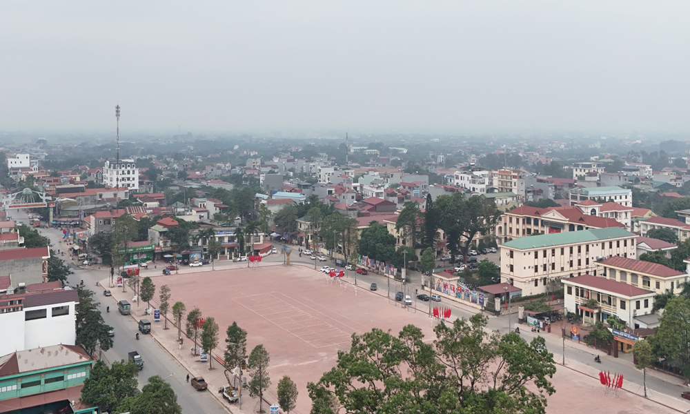  Lục Ngạn: Chỉnh trang đô thị, cảnh quan chuẩn bị cho các sự kiện lớn 