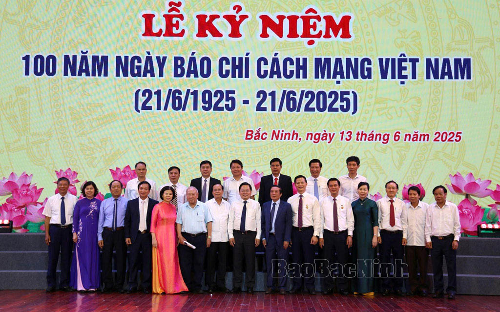  Bắc Ninh: Kỷ niệm 100 năm Ngày Báo chí Cách mạng Việt Nam; Trao giải Báo chí Ngô Gia Tự 
