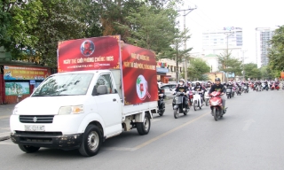 Mít tinh hưởng ứng Tháng hành động quốc gia phòng, chống HIV/AIDS và Ngày Thế giới phòng, chống AIDS