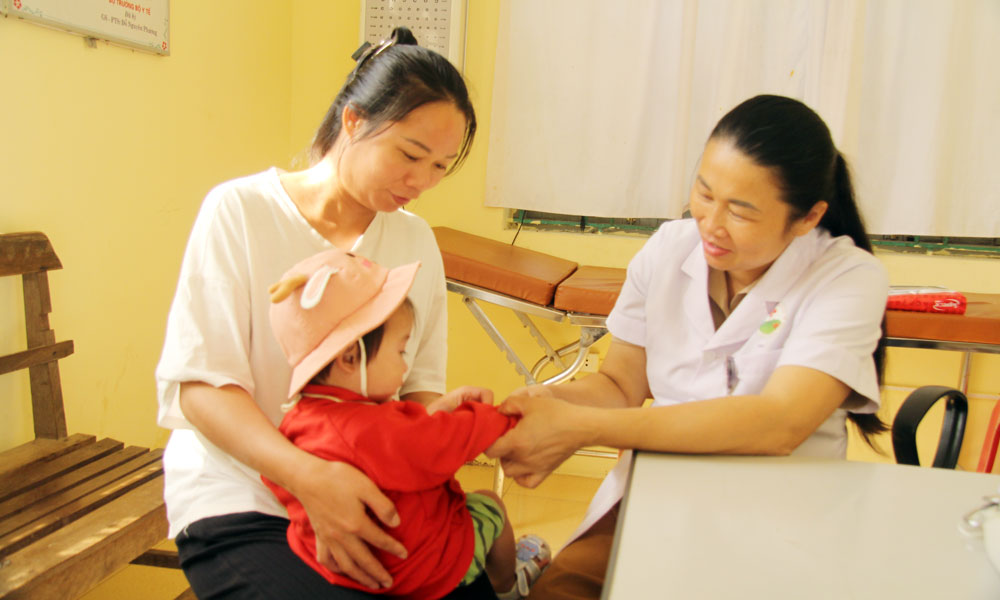  Bắc Giang: Tỷ lệ trẻ suy dinh dưỡng vùng đồng bào dân tộc thiểu số và miền núi giảm