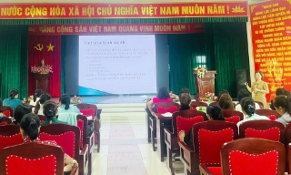 Bồi dưỡng kiến thức chăm sóc sức khỏe lứa tuổi vị thành niên, thanh niên