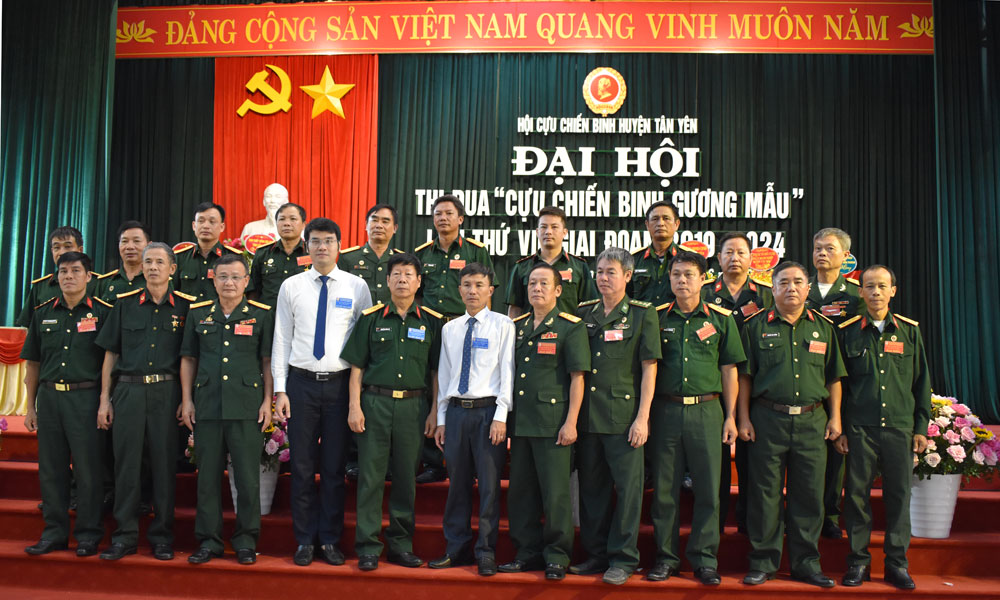 Tân Yên: Đại hội thi đua “Cựu chiến binh gương mẫu” 