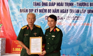 Tân Yên: Khánh thành, bàn giao nhà tình nghĩa cho gia đình thương binh