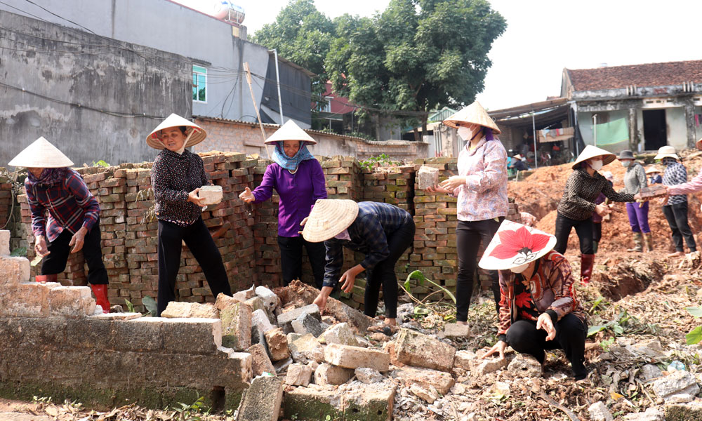  Phụ nữ Bắc Giang chung tay chăm lo cho người nghèo