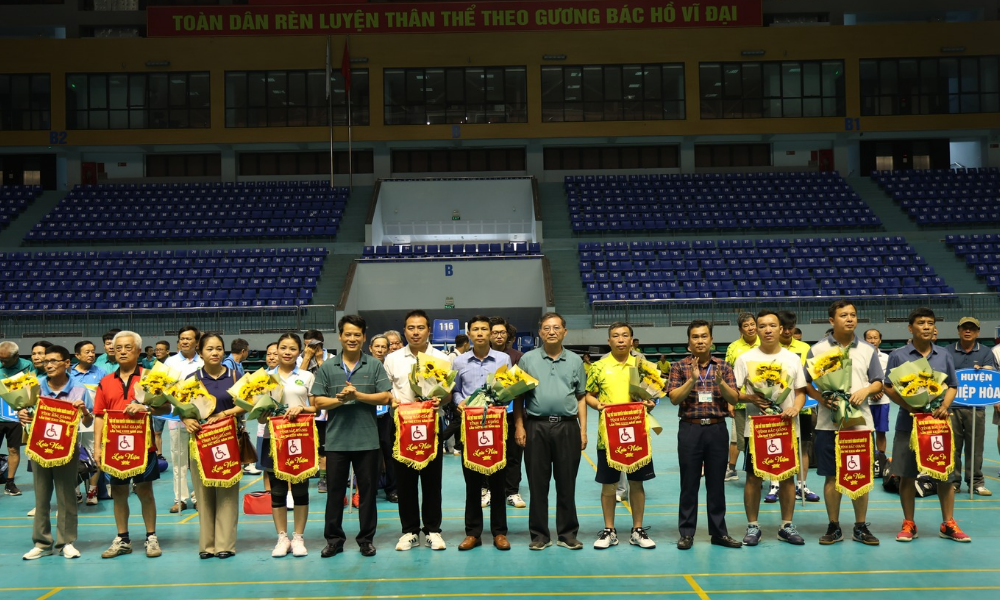  120 vận động viên dự Giải thể thao truyền thống người khuyết tật tỉnh Bắc Giang lần thứ 23