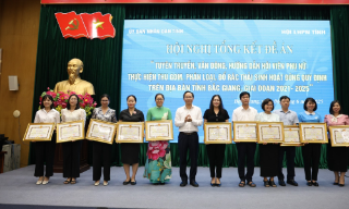 Khen thưởng 85 tập thể và cá nhân có thành tích xuất sắc trong bảo vệ môi trường
