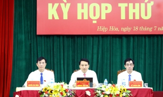 HĐND huyện Hiệp Hòa thông qua 9 nghị quyết tại kỳ họp thứ 15