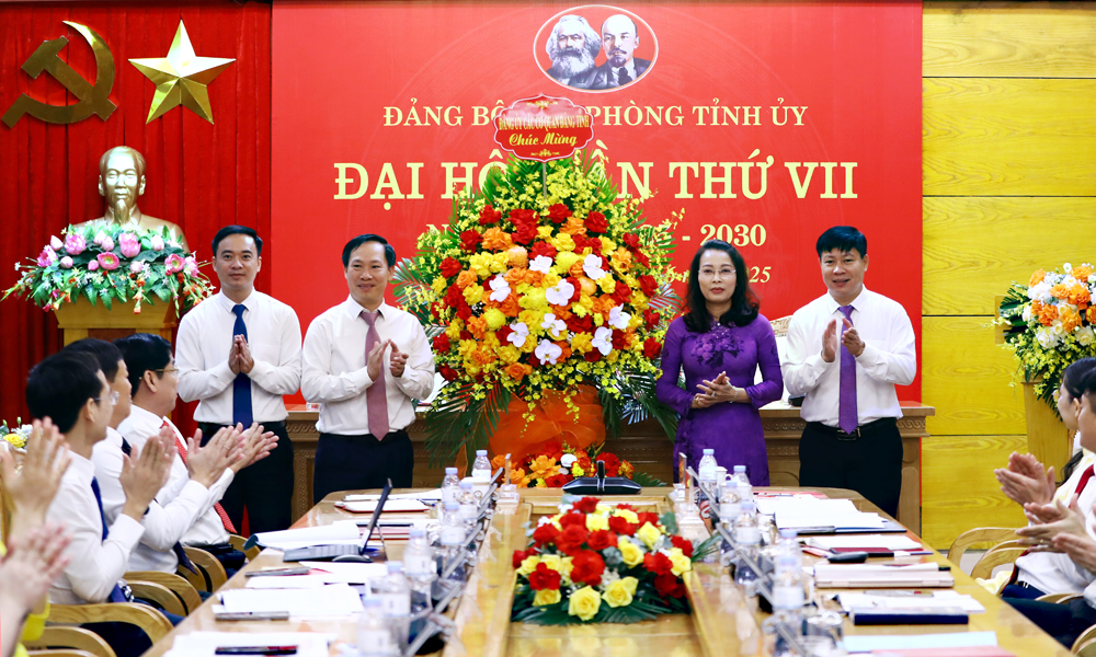  Đảng bộ Văn phòng Tỉnh ủy Bắc Giang tổ chức Đại hội lần thứ VII, nhiệm kỳ 2025-2030