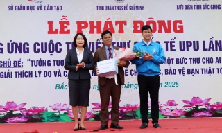 Bắc Giang: Phát động cuộc thi viết thư quốc tế UPU lần thứ 54