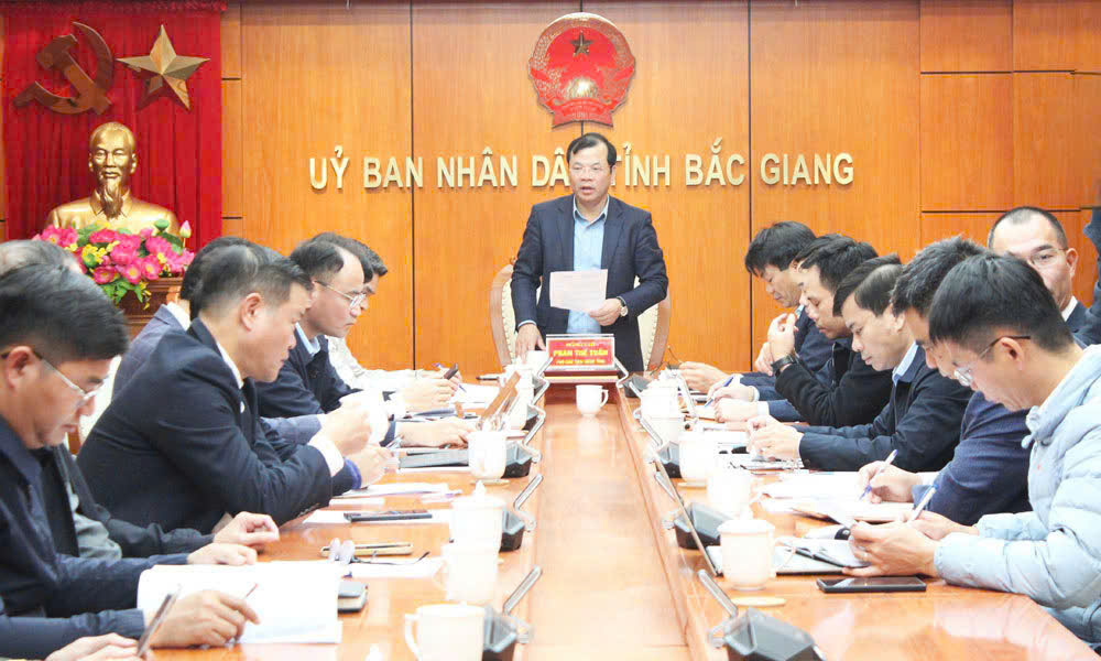  Bắc Giang: Tập trung thực hiện dự án đầu tư hạ tầng Khu công nghiệp Hòa Yên