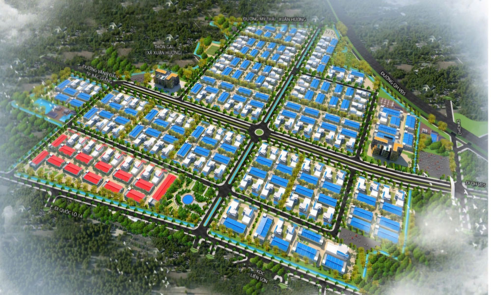  Thông qua đồ án quy hoạch phân khu xây dựng Khu công nghiệp Mỹ Thái - Xuân Hương - Tân Dĩnh