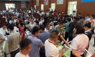 Tân Yên: Đấu giá thành công 33 lô đất ở, giá cao hơn 2 lần so với khởi điểm