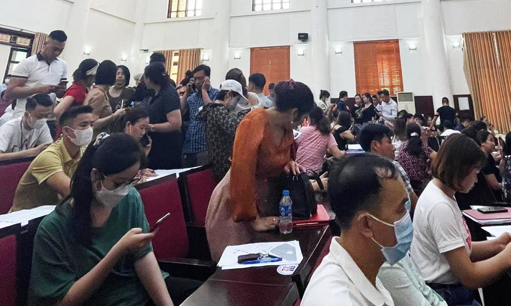 Việt Yên: Cơ quan chức năng đề nghị hủy kết quả đấu giá nhiều lô đất 