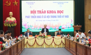 Tháo gỡ khó khăn trong thực hiện các dự án nhà ở xã hội